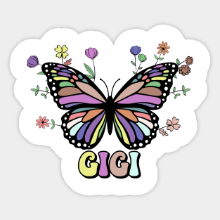 Gigi butterfly Sticker